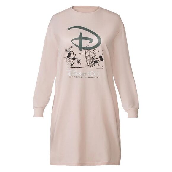 Disney 100 years of wonder Mickey and Minnie pink night gown - Picture 1 of 5